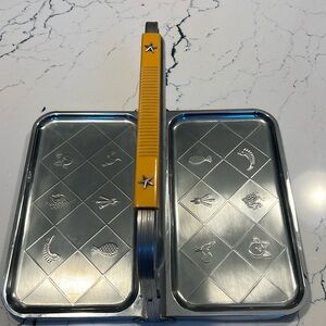 CHASE Art Deco 3 Tier Tray with Bakelite handle